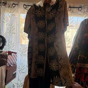 Vintage Wild Thyme Ethnic Pattern Tunic/Dress /Plus Sz 20